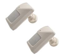 Lawnoval Infrared PIR Motion Detector with Bracket, Pet Tolerant, Wide 110° Angle Sensor, 12m Detection Range, Wall-Mounted, Adjustable Pulse, Anti-RFI&EMI, DC9-16V White