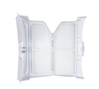 Lawnoval Lint Sieve Fluff Filter Bag Compatible with Bosch Siemens Constructa Avantixx Ascenta Exxcel Logixx iQ300 iQ500 iQ700 iSensoric Extra Class White Plastic Dryer Part 752387