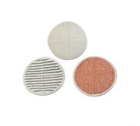 Lawnoval Microfiber Cleaning Pads for Bissell for SpinWave 20522 2240N 2039A Series Floor Mop Pads, Washable Reusable Scrubby Soft Mop Head Set