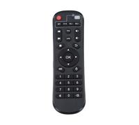 Lawnoval Remote Control for Max Series TV Box, Learning Infrared Technology, ABS Material, 15 * 5 * 2 cm, for Black