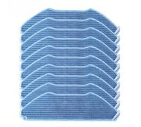 Lawnoval Reusable Microfiber Mop Cloth Kit for Lefant M1 M2 M2 Pro M2S U180 for OKP K8 Robot Vacuum Cleaner Easy Attach Washable Floor Cleaning 4 Pieces(10 PACK)