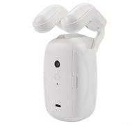 Lawnoval Smart For Tuya Curtain Robot Opener with Built-In 4000mAh Battery, Auto Light Temperature Detection, Voice Control For Alexa For Google Assistant(1pc ROMAN POLE)