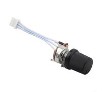 Lawnoval Woodworking Lathe Control Switch Box, Stepless Potentiometer Circuit Board for 550W 750W Power Tools, Black