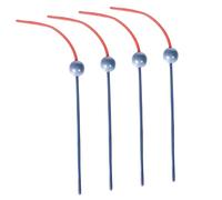 Lawnrden 4Pcs Cat Wand Replacement Toys for Interactive Motorized Kitten Toy, Plastic Cat Wand Toy Refill Indoor Kitten Play & Exercise| Motorized Toys