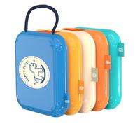 Lawnrden Baby Busy Board, Busy Board for 1 Year Old Safe Portable Intelligence Sensory Travel Activities Cube Toys Montessori Gifts for Boy Girl
