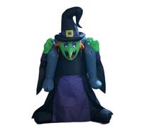 Lawnrden Blow up Costume Ride-on Witch Inflatable Costume, 47-55in
