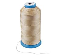 Lawnrden Bonded Nylon Thread Tan Heavy Duty Sewing Threads for Leather Jeans Weaving Outdoor Marine Upholstery Threads