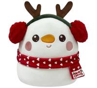 Lawnrden Christmas Doll, Cute Christmas Stuffed Animals, 10 Inch Decorative Plush Toys, Figurines Doll for Home Office Table Xmas Party Ornament, Snowman|Plush Pillows