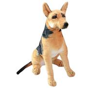 Lawnrden Dog Plush|Dog Stuffed Animal, Realistic Sitting Plush 12 Inch Soft Stuffed Animals, Decoration German Shepherd Toys for Kids Adults Birthday and New Year