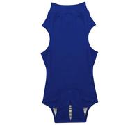 Lawnrden Dog Surgery Recovery Suit Anti Lick Soft breathable Dog Neuter Recovery Suit 3 Size Washable Flexible Accelerated Healing Blue Surgical Onesie For Dogs (S), Dog Spay Recovery Suit