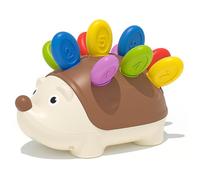 Lawnrden Educational Toys, Color Sorting Toys for Toddlers 1-3 with Numbers Hedgehog-shaped Sorting Educational Fine Motor Sensory with Inner Capacity for Storage, for Kids