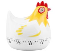 Lawnrden Egg Timer|Kitchen Timer, 2.5x2.6 Chicken Shaped Egg with Loud Alarm, 60 Minute ABS Plastic Kitchen Timers for Cooking, Boiling Eggs