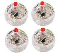 Lawnrden Ghost Hunting Cat Ball Motion, 4PCS Cat Balls Ghost Hunting Motion Activated LED Ball Toy 1.4 inch Plastic Light Up Interactive Toys for Indoor Small Dog Pets