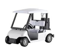 Lawnrden Golf Cart Toy Mini Alloy Die Cast Pullback Toy Golf Cart for Display Golfing Themed Office Desk Birthday Cake Decor, Cars