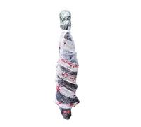 Lawnrden Halloween Decorations 72" Hanging Spooky Scary Creepy Mummy Decoration with LED Glowing Eyes and Voice Activated forr Haunted House, Yard, Ceiling|Halloween Decoration