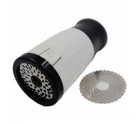 Lawnrden Kitchen Rotary Cheese Grater, Cheese - Manual Hand Crank Grater with 2 Interchanging Blades Multi-Purpose Slicer Grinder for Kitchen Gadgets