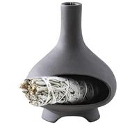 Lawnrden Palo Santo Holder, Ceramic Incense Burner, Multifunctional Palo Santo Burner, Sage Burning Bowl for Meditation, Energy Cleansing, Cabinet Spa, Bedroom Decor| Sage