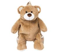 Lawnrden Plush Backpack, Bear Backpack, Cute Stuffed Animal Purse Soft Short Plush Casual Mini For Daily Use, Brown
