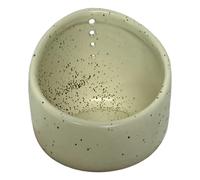 Lawnrden Pottery Herb Stripper Bowl, Herb Stripper Bowl 4x4 Handmade Ceramic for Herbs Leaf Removal, Salads & Cooking Kitchen Gadgets