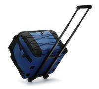 Lawnrden Rolling Cooler, Cooler with Wheels and Handle 38L Waterproof Low Noise Rolling Foldable Zipper Closure Insulated Bag for Beach, Camping, Traveling, Picnic, Outdoor