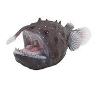 Lawnrden Sea Animals Figures, Ocean Animals Figures, Realistic Angler Fish Model - Plastic Sea for Display, 5.3 Inch Creature Decoration