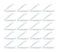 Lawnrden Small Animal Umbilical Clamps, Disposable Umbilical Cord Clamps Small Animal Birth Clips for Puppy 20PCS