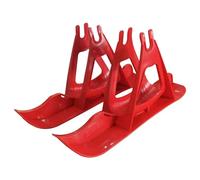 Lawnrden Snow Bike Sled 1Pair Winter Balance Bike Snow Sled for Kids Scooter Sledge Ski Board for Outdoor Winter Transforming into Ski, for Kids