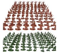 Lawnrden Toy Soldiers|200Pcs Plastic Army Men 12 Models Mixed Toy Soldiers Imaginative Play Army Men Action Figures for Kids 3 Years Up