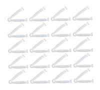 Lawnrden Umbilical Cord Clips for Puppy, Disposable Umbilical Cord Clamps Small Animal Birth Clips for Puppy 20PCS
