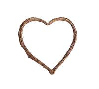 Lawnrden wall hanging grapevine wreath|Heart Wicker Wreath Natural Rattan Love Shaped Rustic Grapevine Wall Decor 30cm