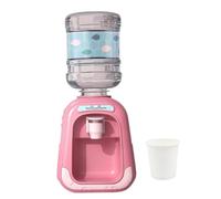 Lawnrden Water Dispenser for Kids, Mini Water Dispenser 190ml Kids with Cup Simulation Tiny Drinks for Toys No Battery Style2