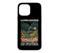 LAWNS ARE FINE WILDLIFE IS FINER Case for iPhone 13 Pro Max