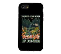 LAWNS ARE FINE WILDLIFE IS FINER Case for iPhone SE (2020) / 7/8