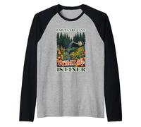LAWNS are FINE Wildlife is Finer Raglan Baseball Tee