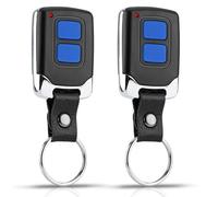 LAWOHO For Hormann 868.3 MHz Blue Button HSM4-868 HSE2-868 Garage Door Opener Hand Transmitter HSM4-868, HS4-868, HS(M) 2/4, HSZ1-868, HSP4-868 2 Piece Mini Key Fob Remote Control