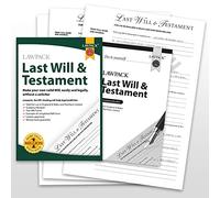 Lawpack Last Will & Testament DIY KIT - 2025 Edition