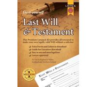Lawpack Premium Last Will & Testament DIY Kit : All You Need to Make Your Own Legally Valid Will without a Solicitor