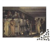Lawrence Alma-Tadema 1000 Piece Jigsaw World Famous Paintings Puzzles for Adults Fun Jigsaws 1000 Pieces Museum Jigsaw Puzzle Presents for Women Or Men Oil Painting Jigsaws
