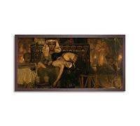 Lawrence Alma Tadema Death Pharaohs Firstborn Son Framed Wall Art Print Long 25X12 Inch
