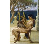 Lawrence Alma-Tadema Journal #16: Notebook Journal To Write In 6x9" Lined Pages - Sappho and Alcaeus - Cool Artist Gifts