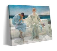 Lawrence Alma-Tadema Works《Ask Me No More》Printing Posters Stylish Wall Art Canvas Paintings Aesthetic Picture Print for Room Decoration 20x30inch(50x75cm)