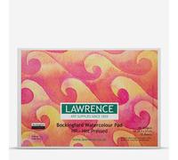 Lawrence : Bockingford : Watercolour Pad : A4 : 300gsm : Hot Press : Smooth : 10 sheets