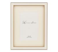 Lawrence Frames 4x6 Bradshaw Frame - White Enamel on Gold Frame