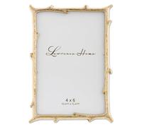 Lawrence Frames 4x6 Gold Metal Natural Branch Design Picture Frame