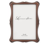 Lawrence Frames 4x6 Oil Rubbed Bronze Romance Picture Frame