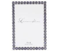 Lawrence Frames 4x6 Silver Metal Sparkle Frame - Midnight Blue