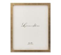 Lawrence Frames 708080 Galvanized Expressions 8x10 Chloe Contemporary Gold Picture Frame