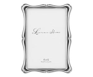 Lawrence Frames 710246 710246 Silver Metal Romance 4x6 Picture Frame