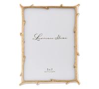 Lawrence Frames 712557 5x7 Gold Metal Natural Branch Design Picture Frame