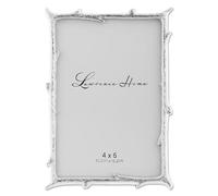 Lawrence Frames 712646 4x6 Silver Metal Natural Branch Design Picture Frame